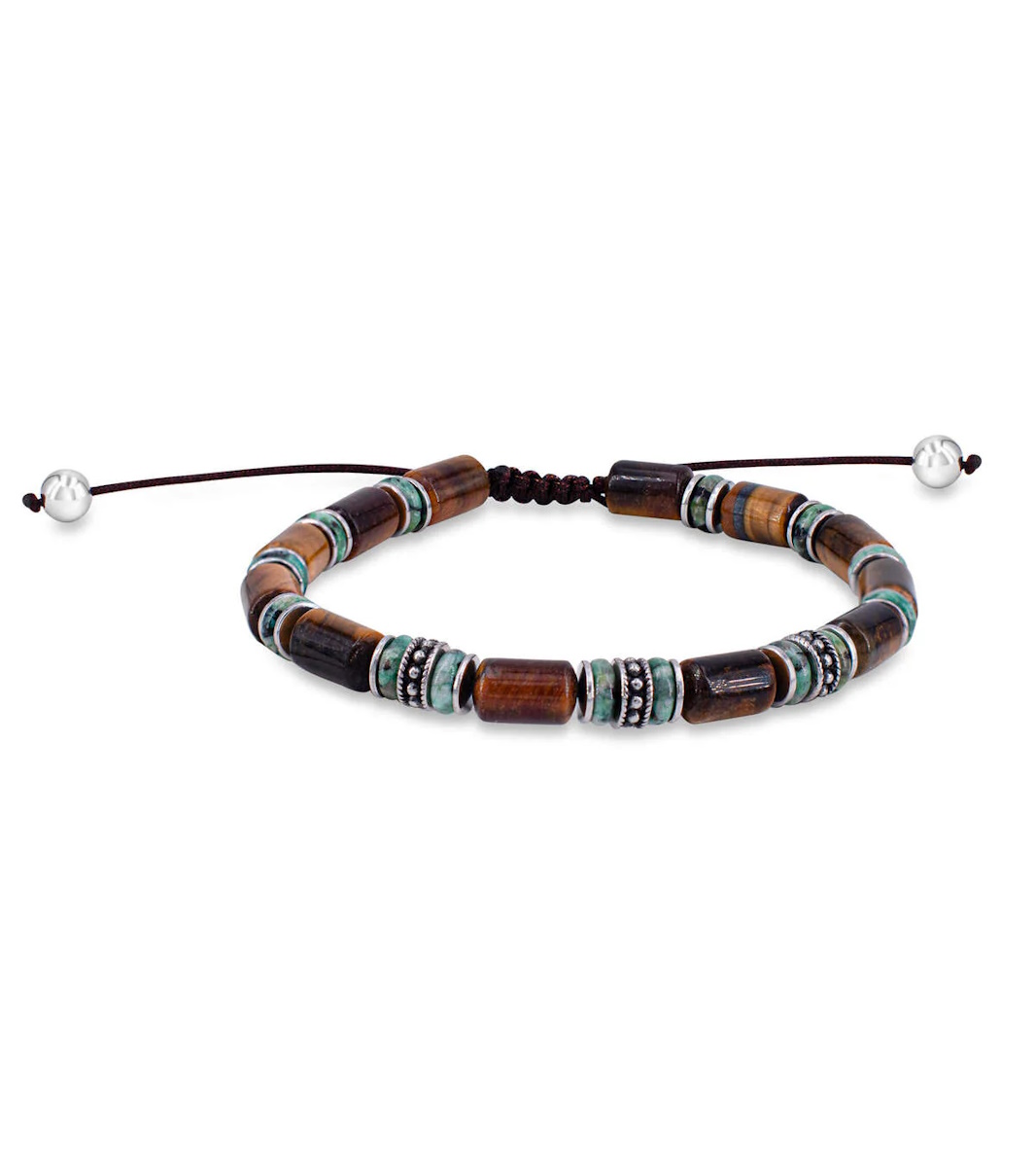 Бразлетна ZEADES SCANDOLA Tiger eye